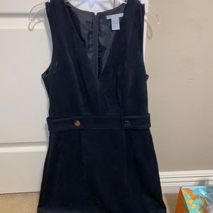 Black Velvet Cocktail Dress